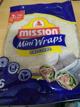 Picture of MISSION MINI WRAP 15CM 150GR